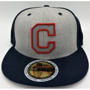 Cleveland Indians Guardians Reflective 59FIFTY Fitted Hat 7